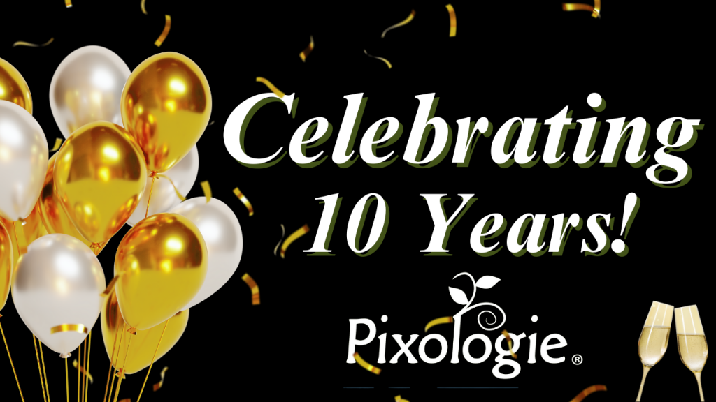 Pixologie is celebrating 10 years